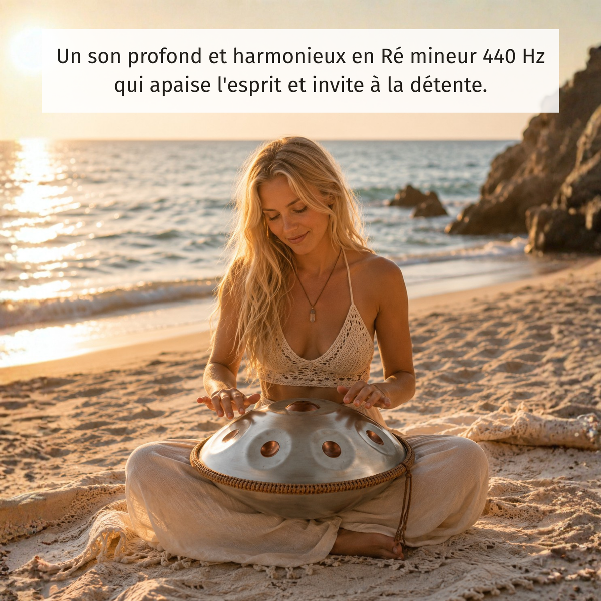 Handpan 10 Notes Ré mineur Astra