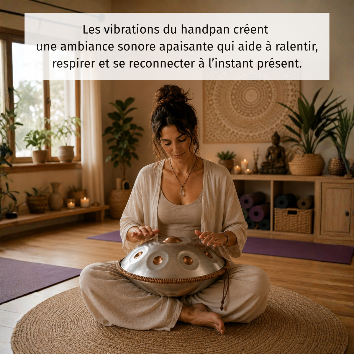 Handpan 9 Notes Ré mineur Astra