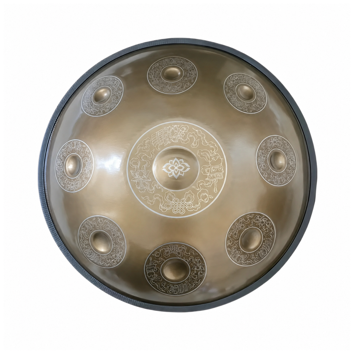 Handpan 9 Notes Ré mineur Dargon