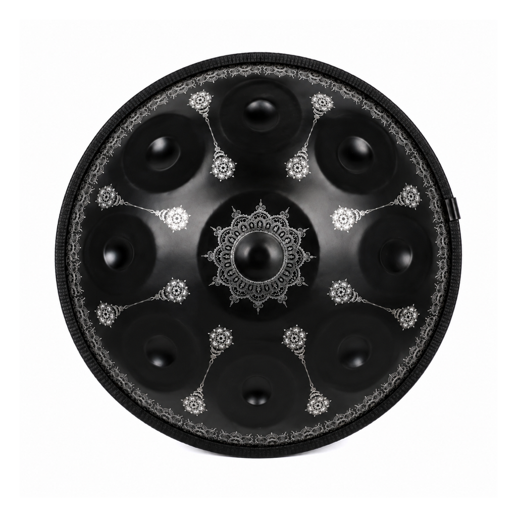 Handpan 9 Notes Ré mineur Éclipse