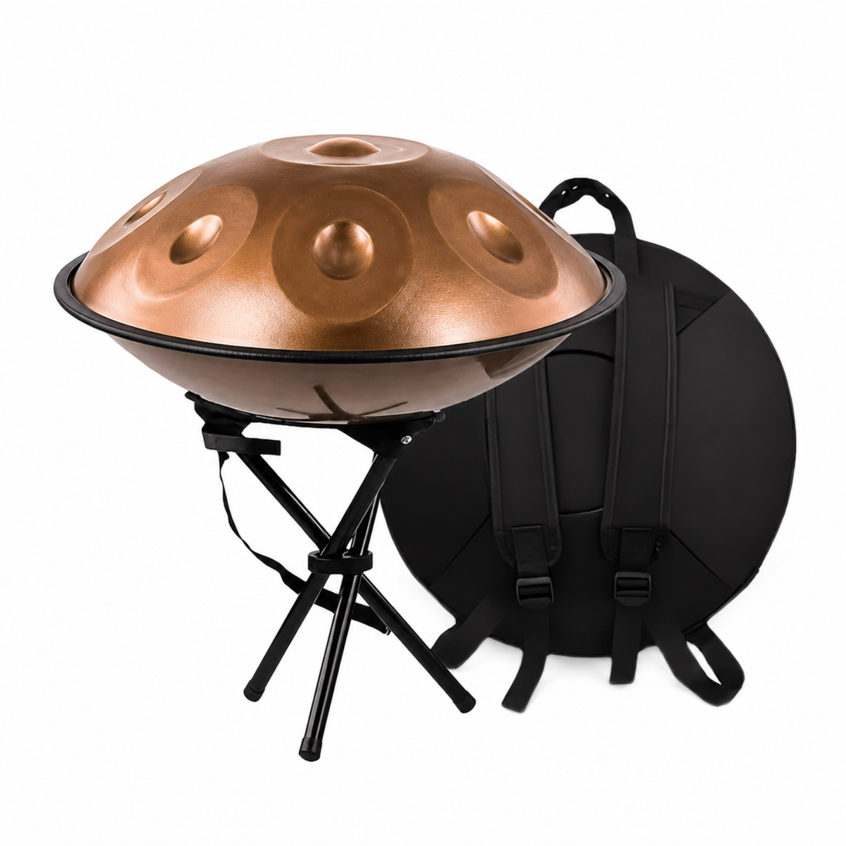 Handpan 9 Notes Ré mineur Solara