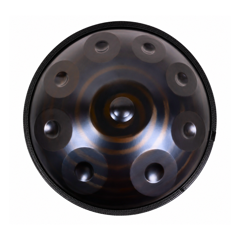Handpan 9 Notes Ré mineur Spirale