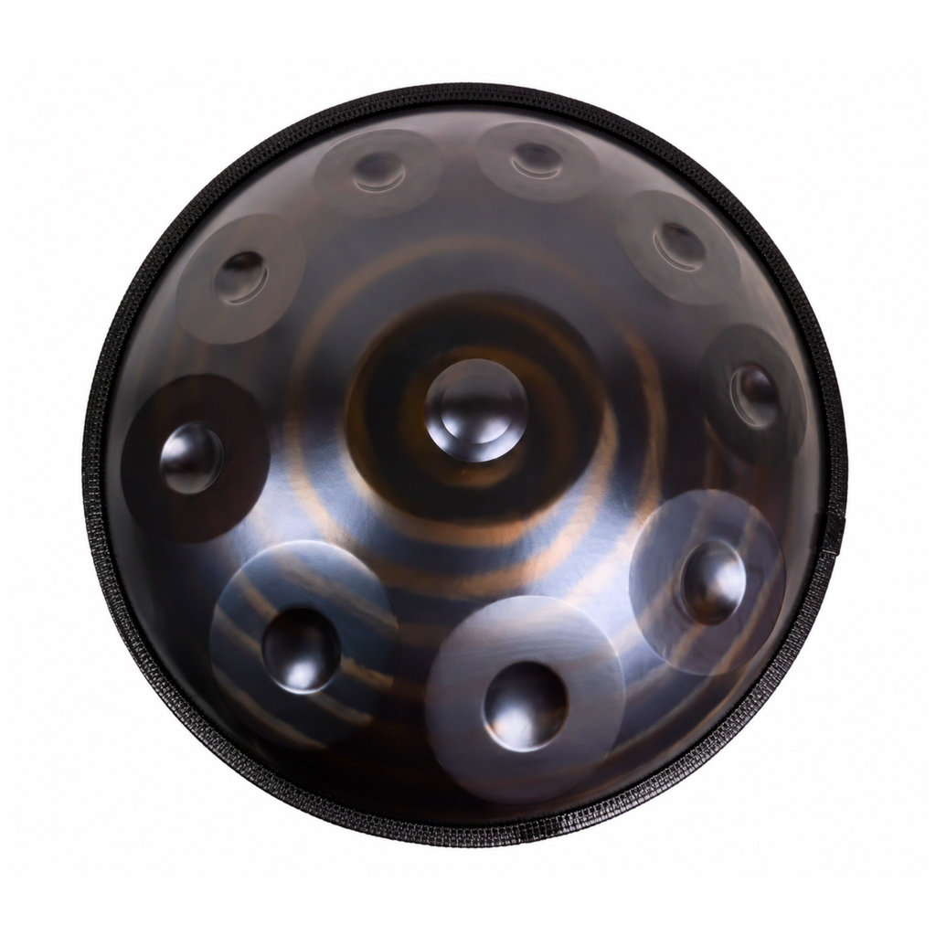 Handpan 10 Notes Ré mineur Spirale